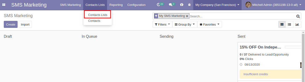 Create Contact List In Odoo Create Contact List In Odoo
