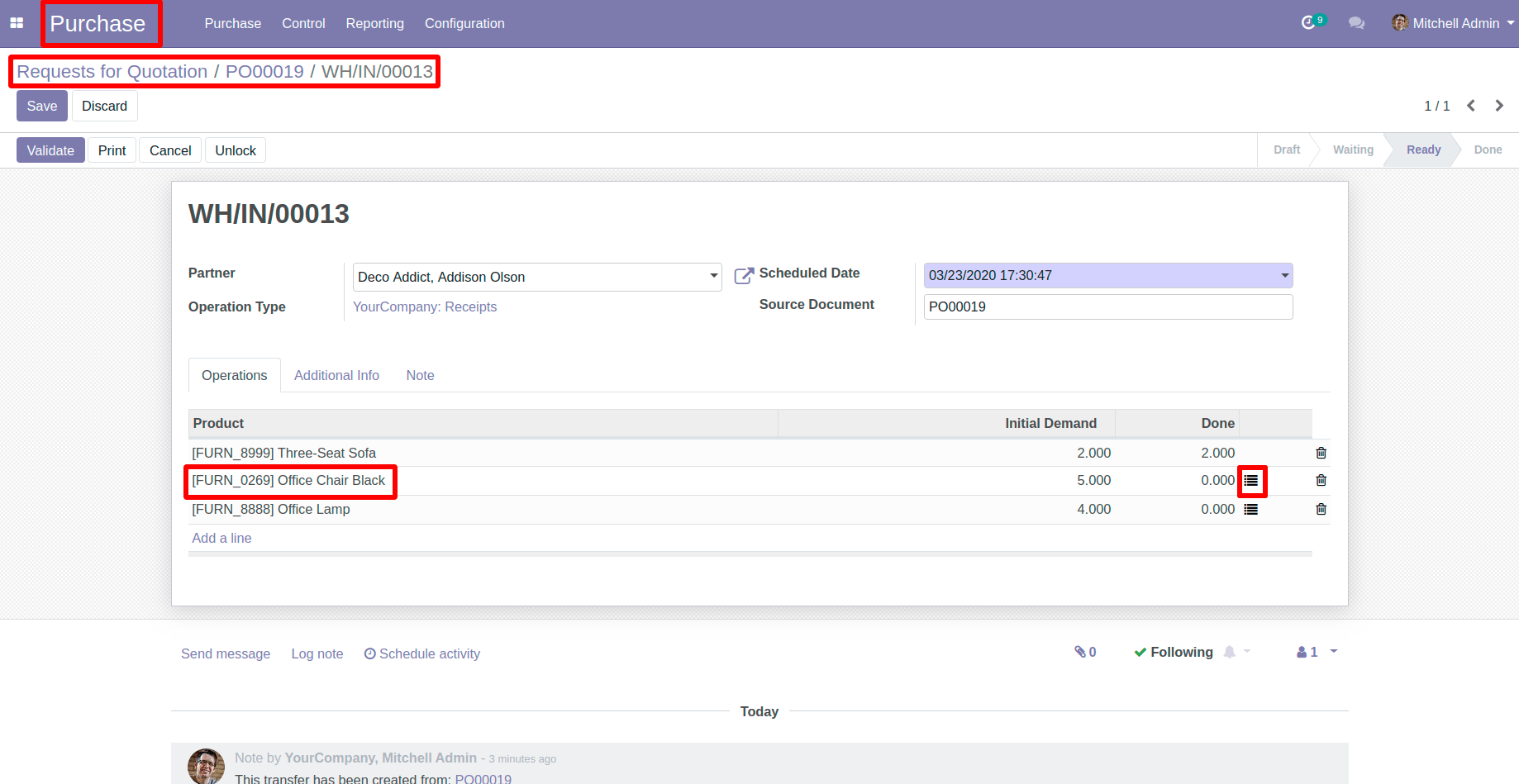 Click on Button in Line in Odoo Click on Button in Line in Odoo