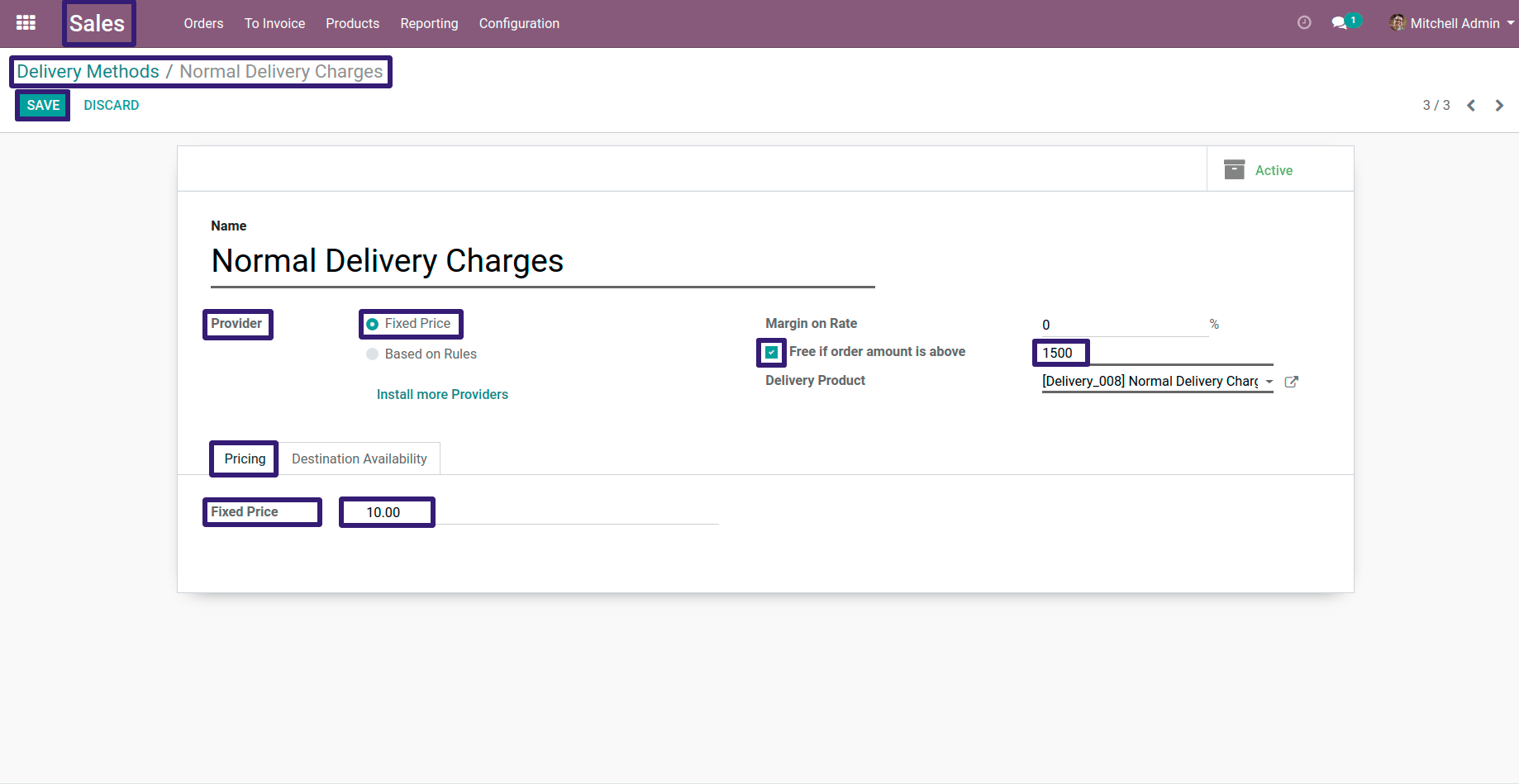 Delivery Methods In Odoo Delivery Methods In Odoo