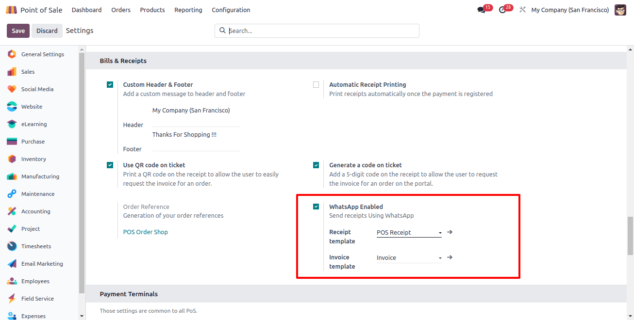 POS WhatsApp Enabled POS WhatsApp Enabled