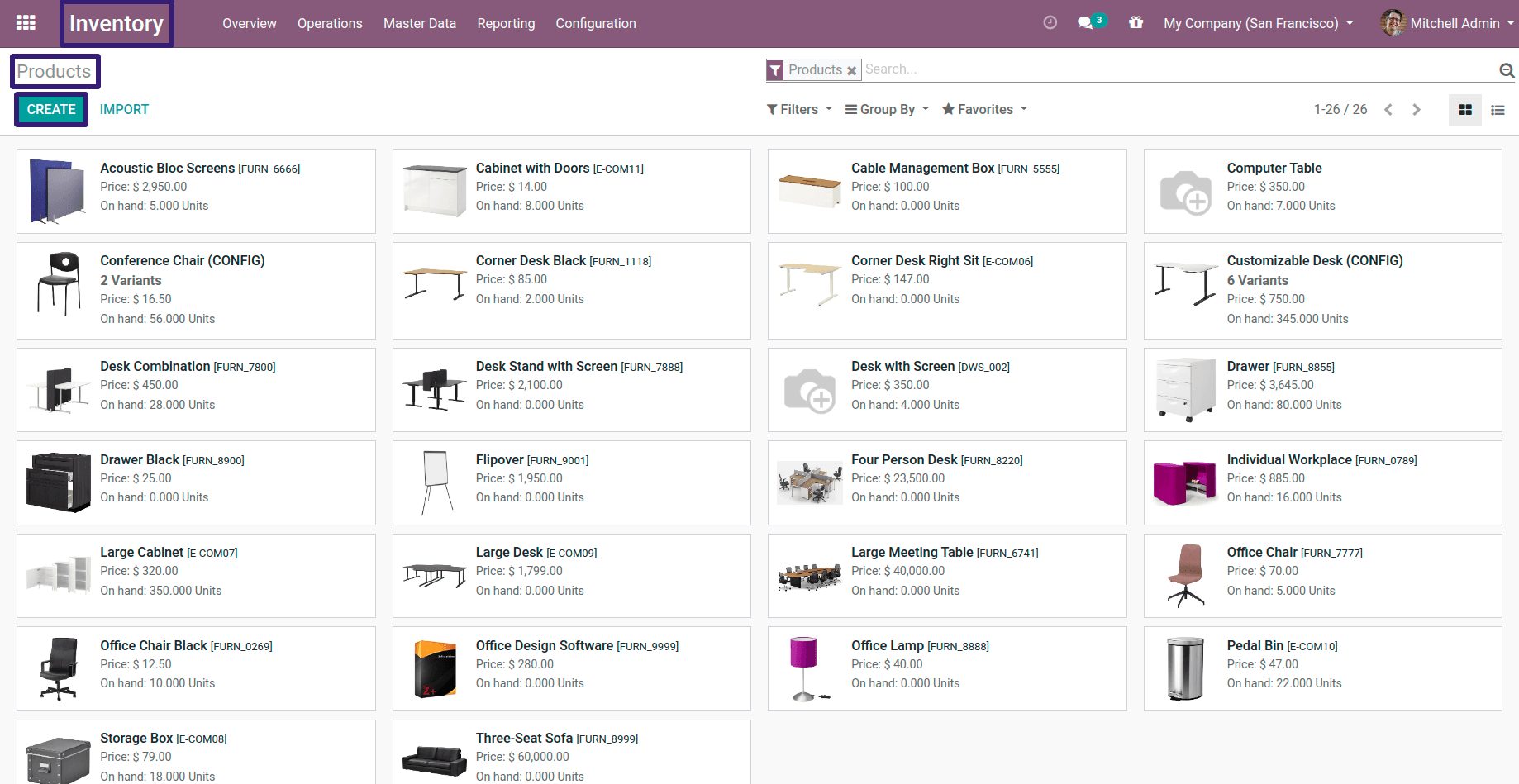 Again Click On Create Product In Odoo 13 Again Click On Create Product In Odoo 13