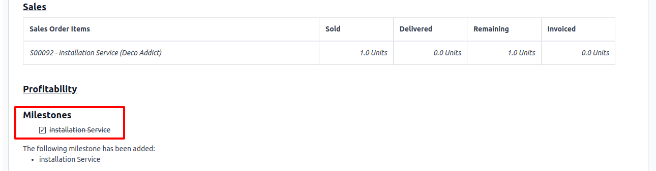 Milestones Milestones