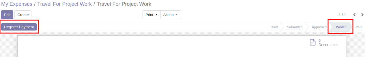 Expense Payment To Employee By Odoo Expense Payment To Employee By Odoo