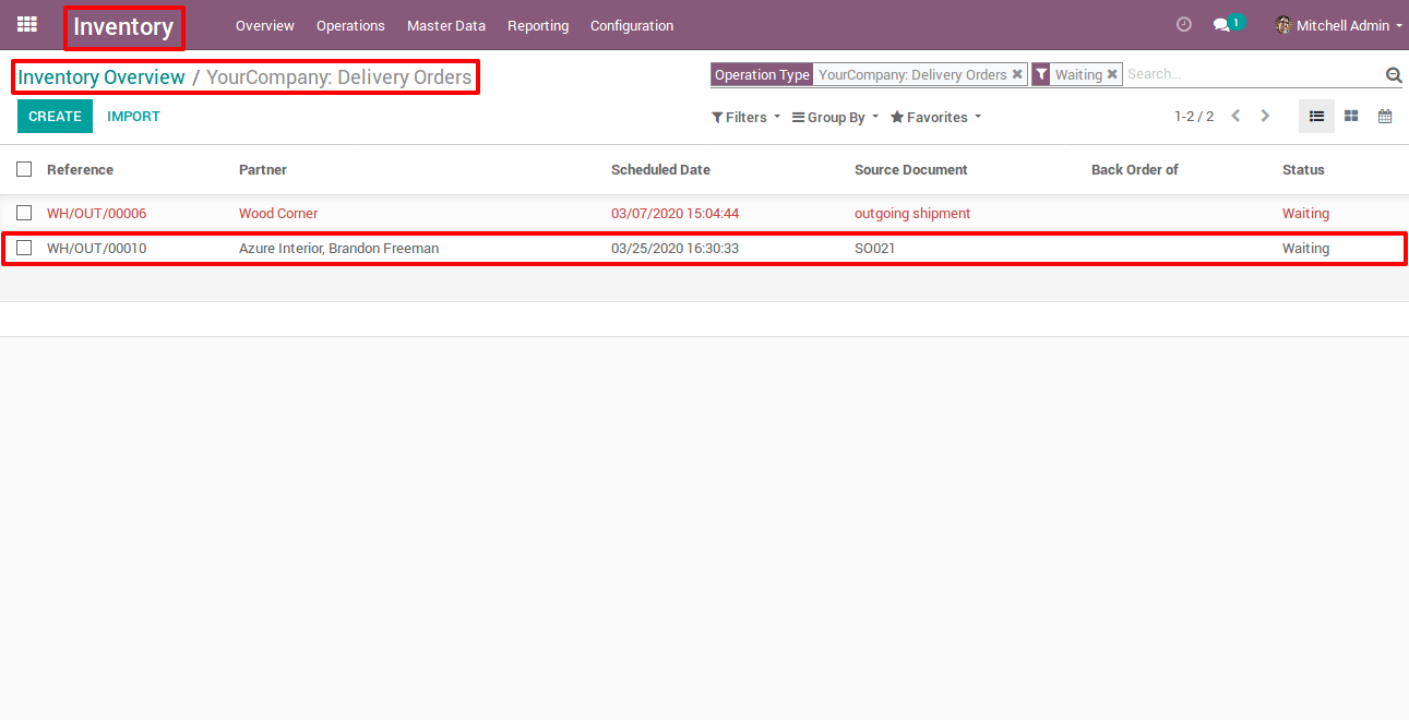Open Sale Orders Delivery Records in Odoo Open Sale Orders Delivery Records in Odoo
