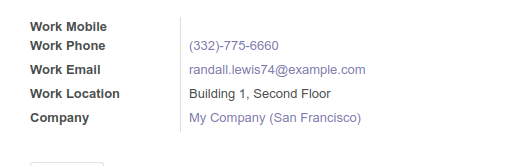 Widget : email Widget : email