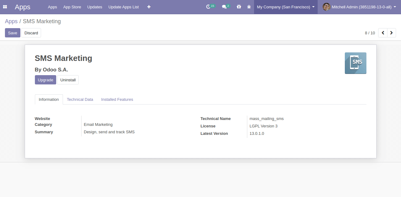 SMS Marketing In Odoo SMS Marketing In Odoo