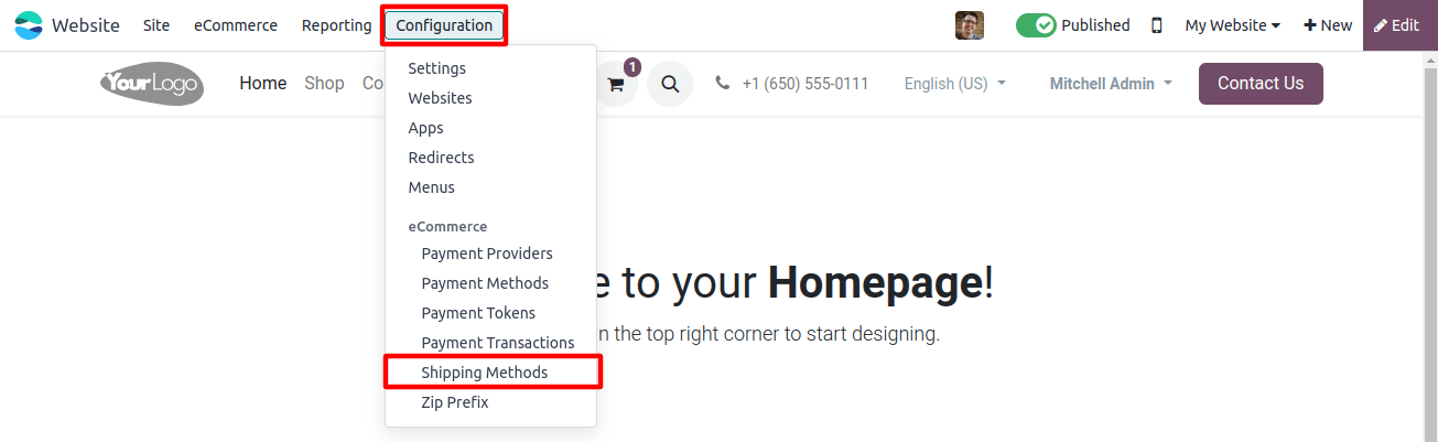 Shippinng Methods Shippinng Methods