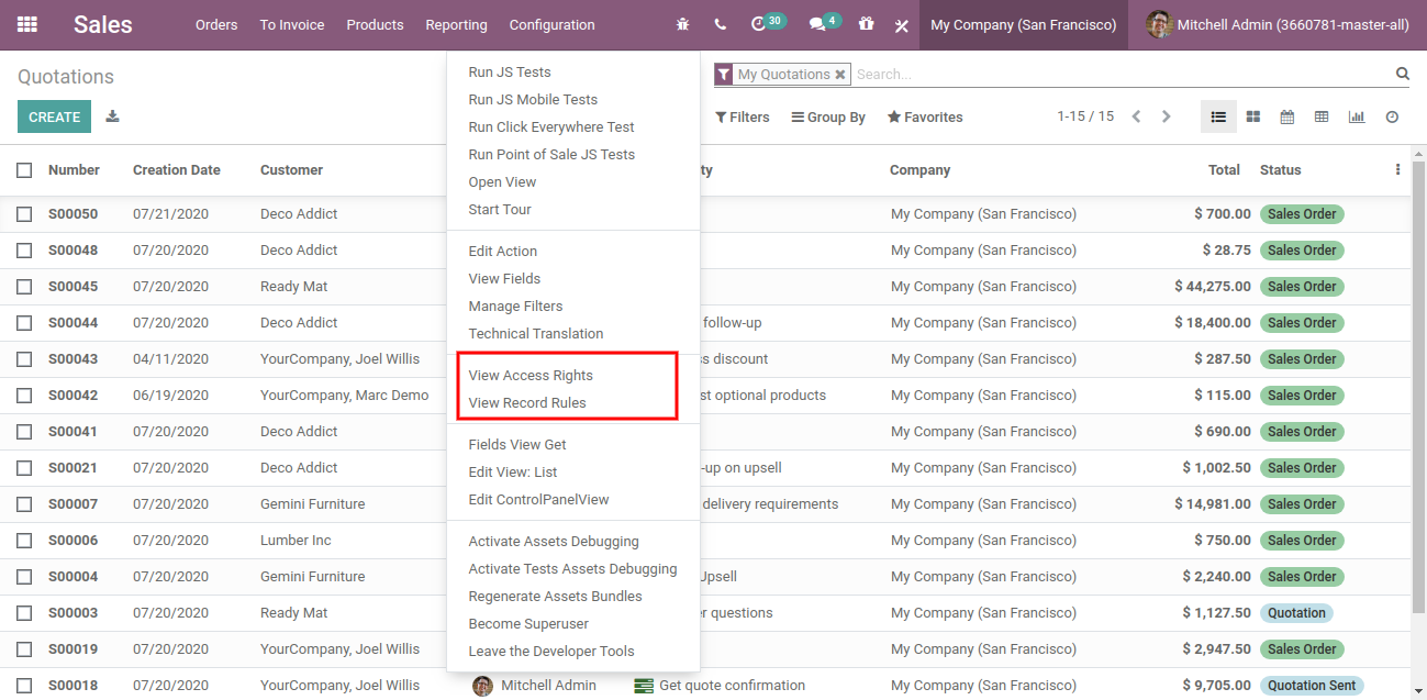 Odoo 14 Record Rules and Access Rights Odoo 14 Record Rules and Access Rights
