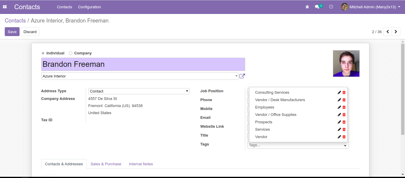 Many2one Field Dropdown in Odoo Many2one Field Dropdown in Odoo