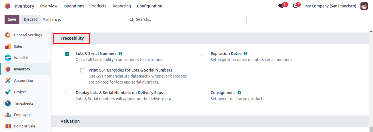 Inventory Traceability Inventory Traceability