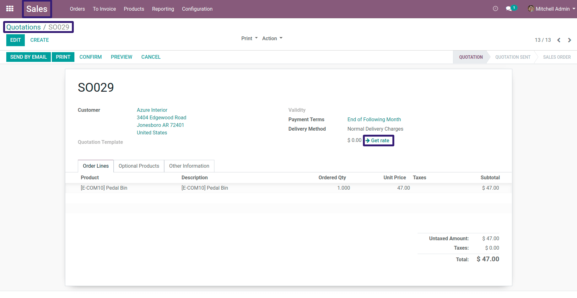 Get Shipping Rates Get Shipping Rates