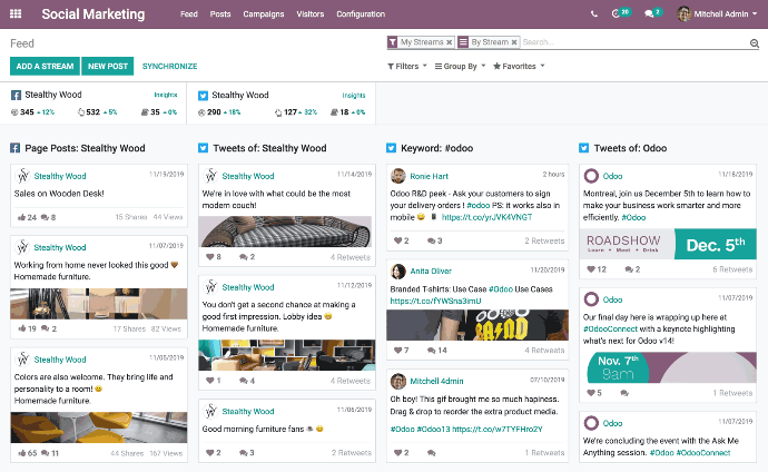 Social Media Dashboard Social Media Dashboard