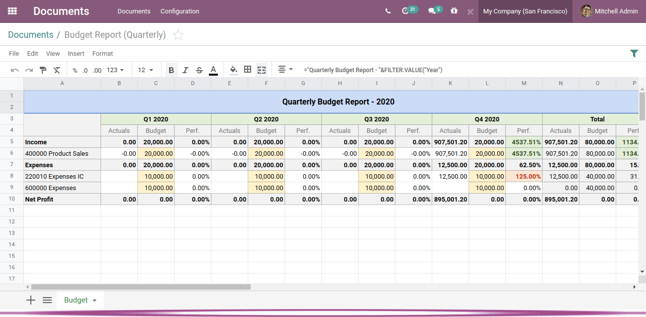 Spread-sheet Reporting In Odoo 14 Spread-sheet Reporting In Odoo 14