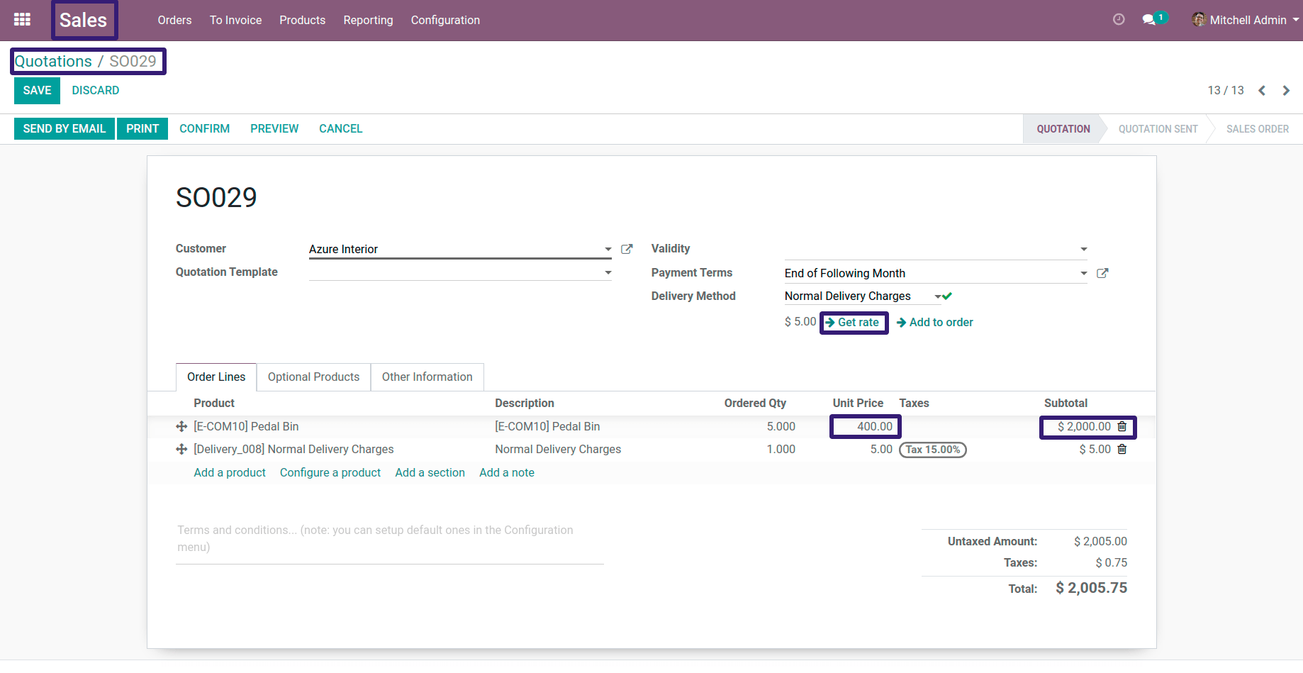 Delivery Prices In Odoo - Based on Rules Delivery Prices In Odoo - Based on Rules