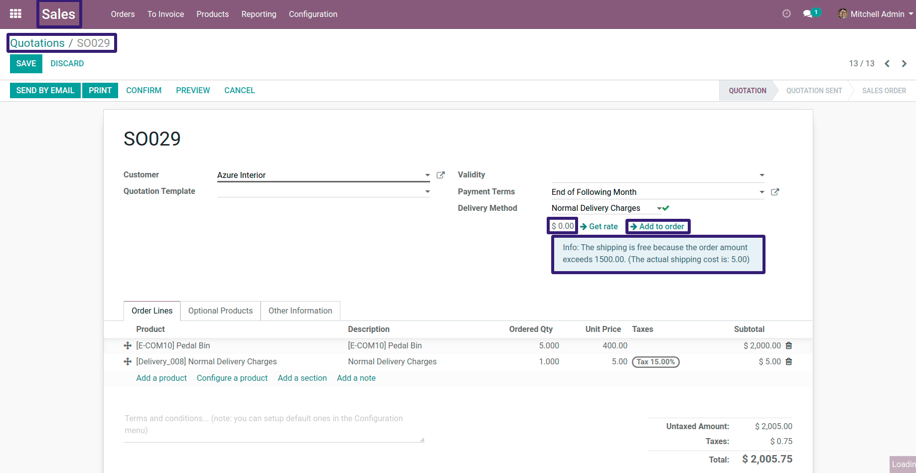 Delivery Prices In Odoo - Based on Rules Delivery Prices In Odoo - Based on Rules