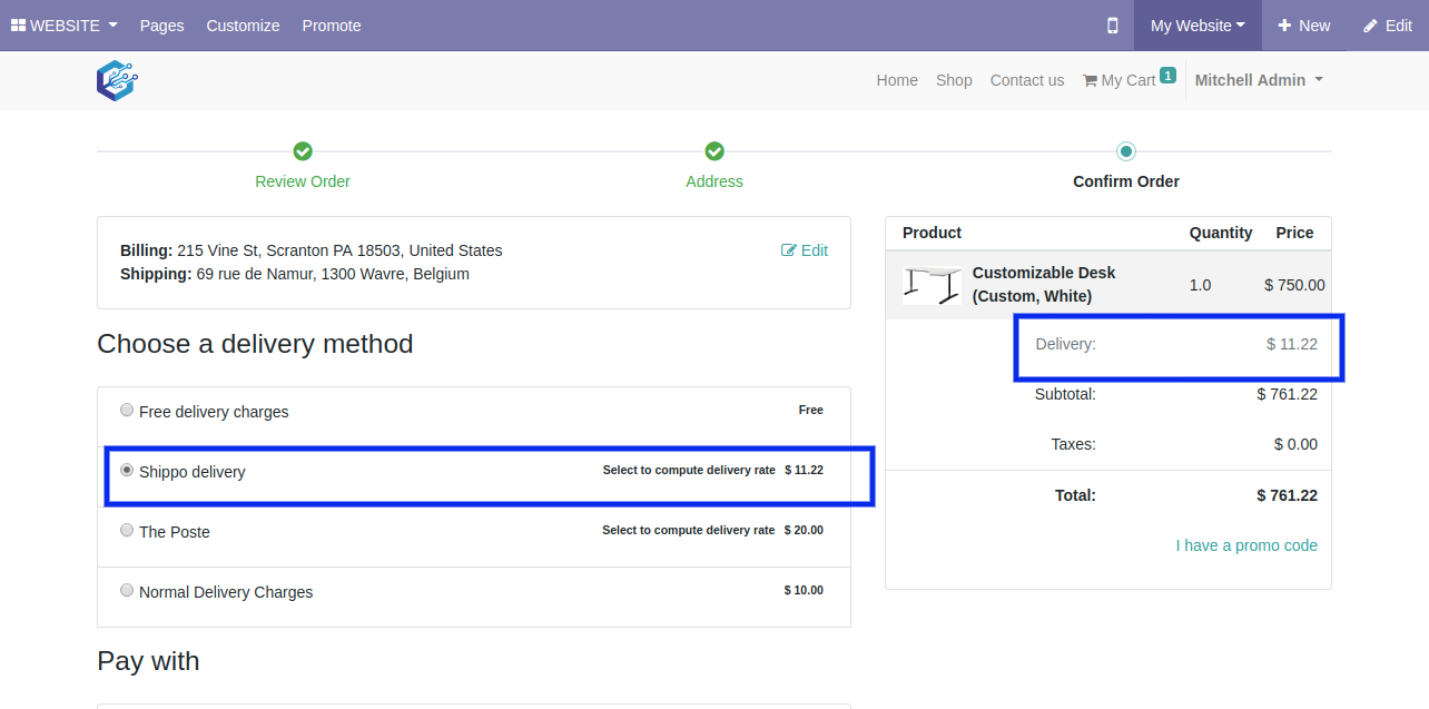 Add GoShippo Carrier Price in odoo Add GoShippo Carrier Price in odoo