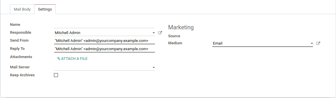 Create New Campaign In Odoo Create New Campaign In Odoo