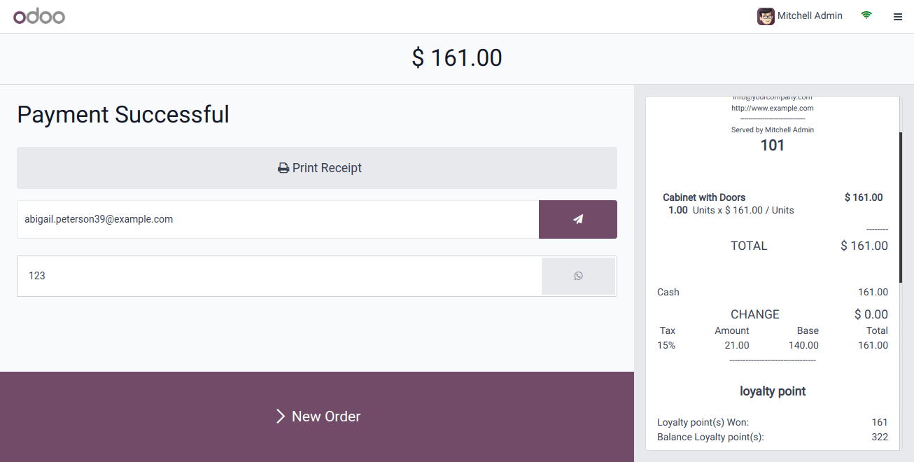 Payment Successful Window Payment Successful Window