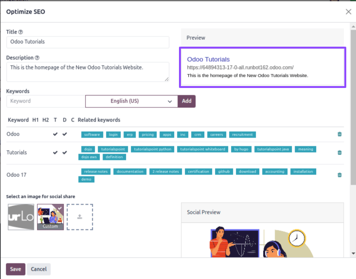 Odoo Tutorials Odoo Tutorials