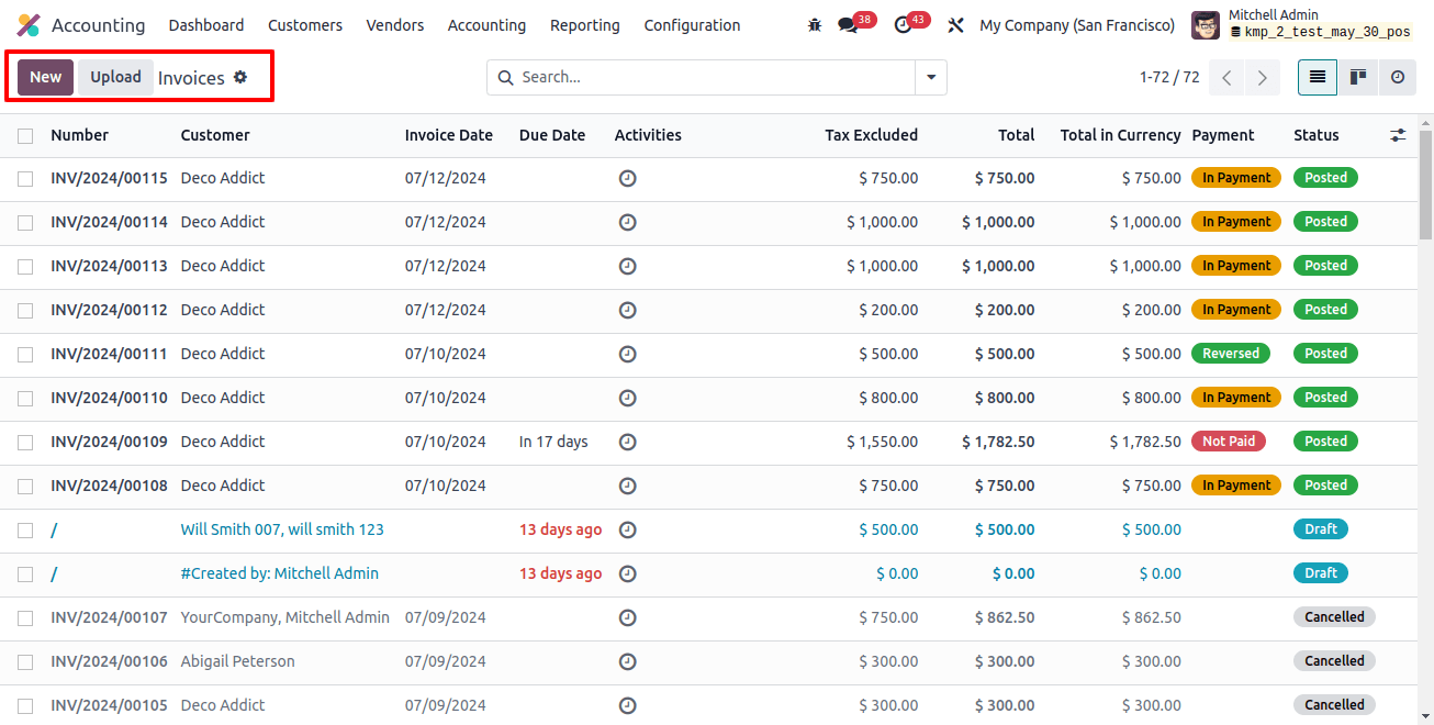 Accounting Invoices Accounting Invoices