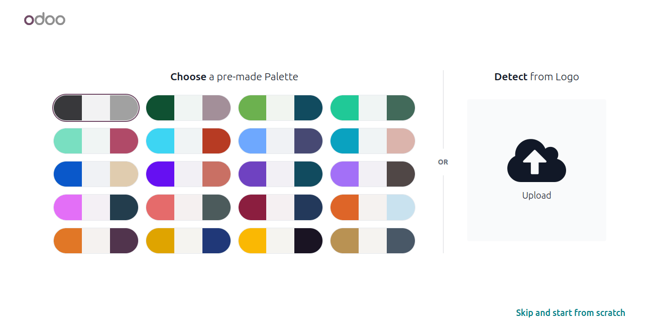 Customize Website theme Customize Website theme