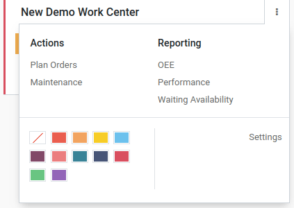Setting In Work Center Overview In Odoo Setting In Work Center Overview In Odoo