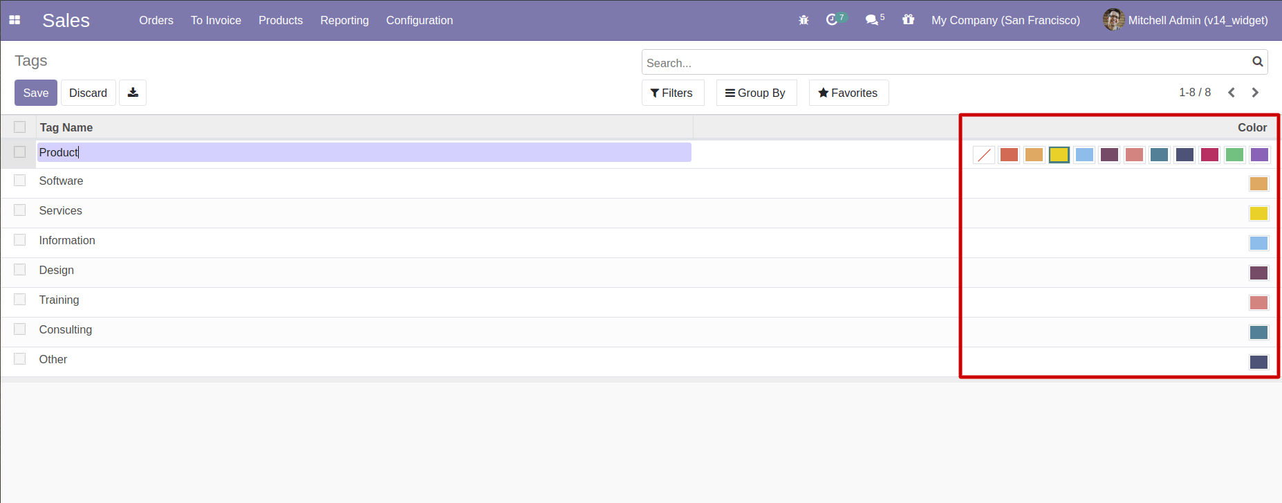 color_picker Widgets In Odoo 14 color_picker Widgets In Odoo 14