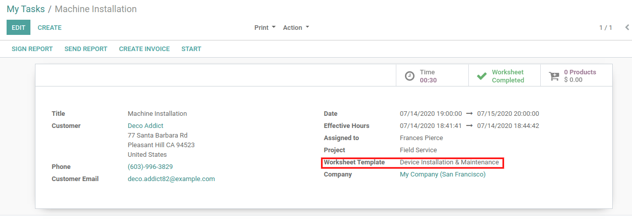 Add WorkSheet On Task Add WorkSheet On Task