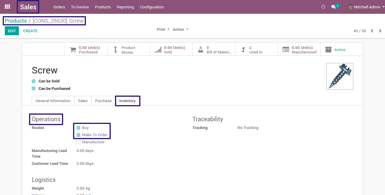 In Product Check Buy and Make to Order Boolean in odoo In Product Check Buy and Make to Order Boolean in odoo