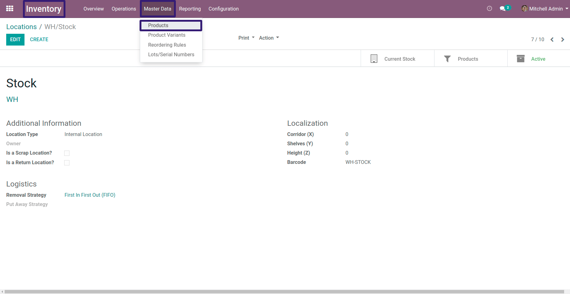 Products In Odoo Products In Odoo