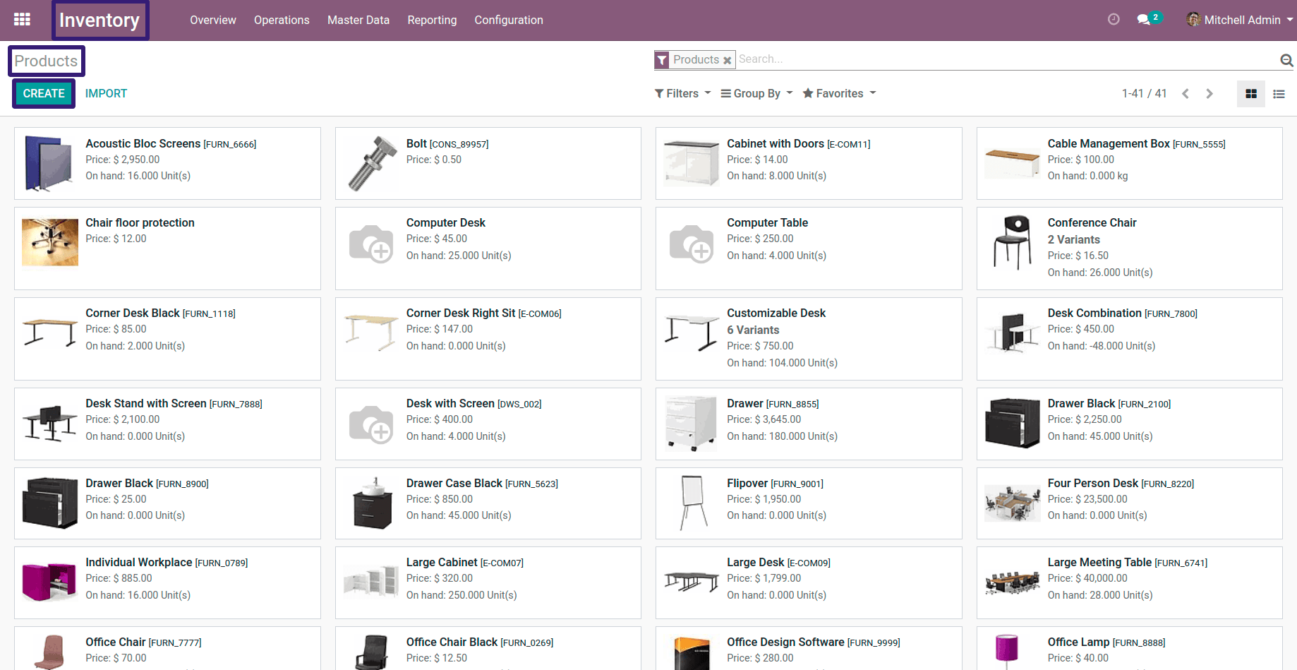 Create a New Product Odoo Create a New Product Odoo